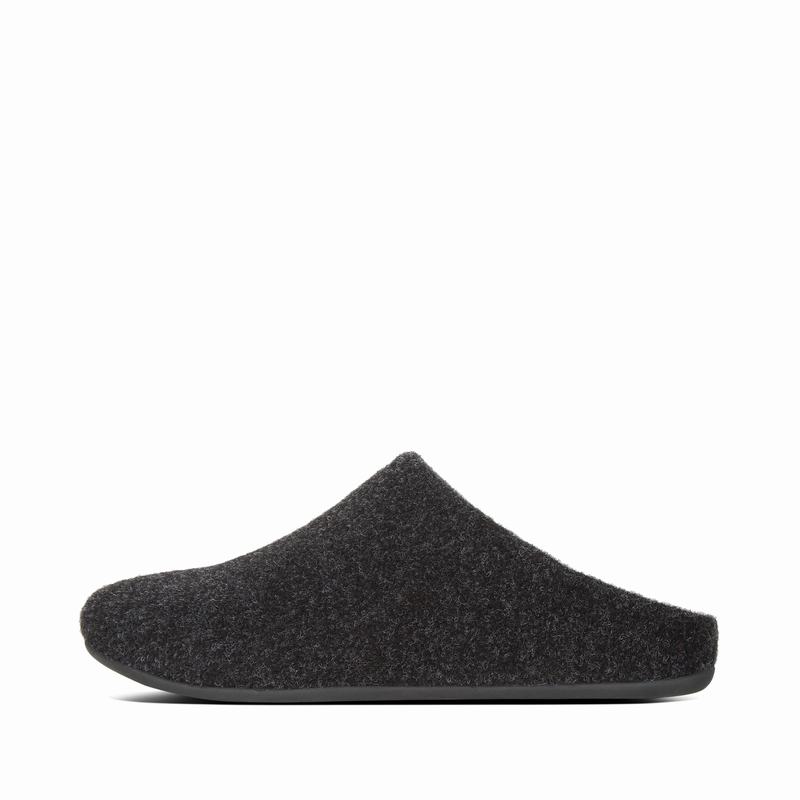 FitFlop Chrissie Textile Schwarz - FitFlop Hausschuhe Damen Schweiz [BJIA-18062]